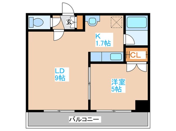 エタニティ－菊水の物件間取画像